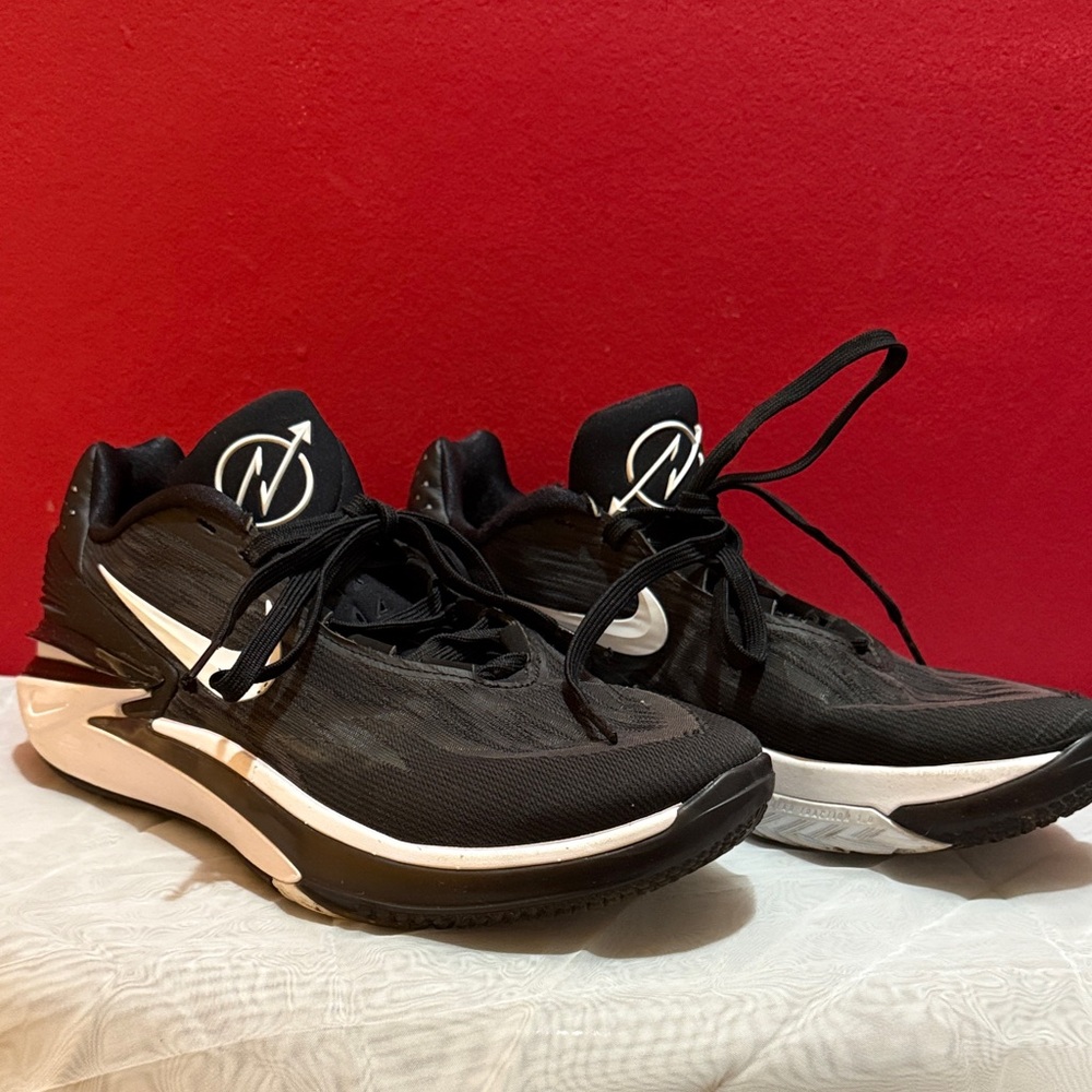 Nike GT Cut 2 Black and White Athletic Sneakers